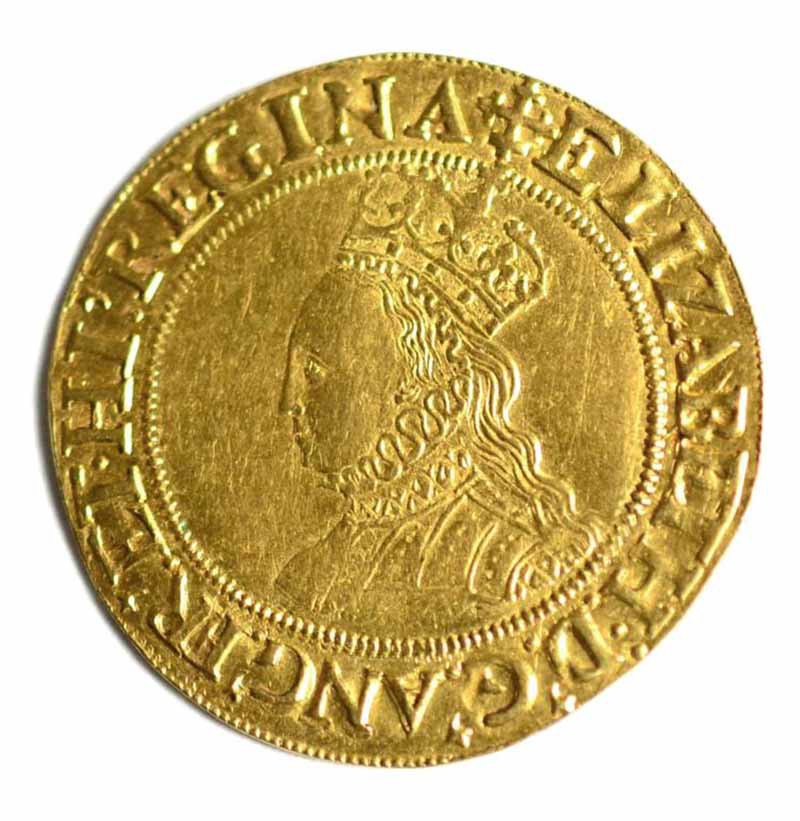 Elizabeth I Gold Half Pound