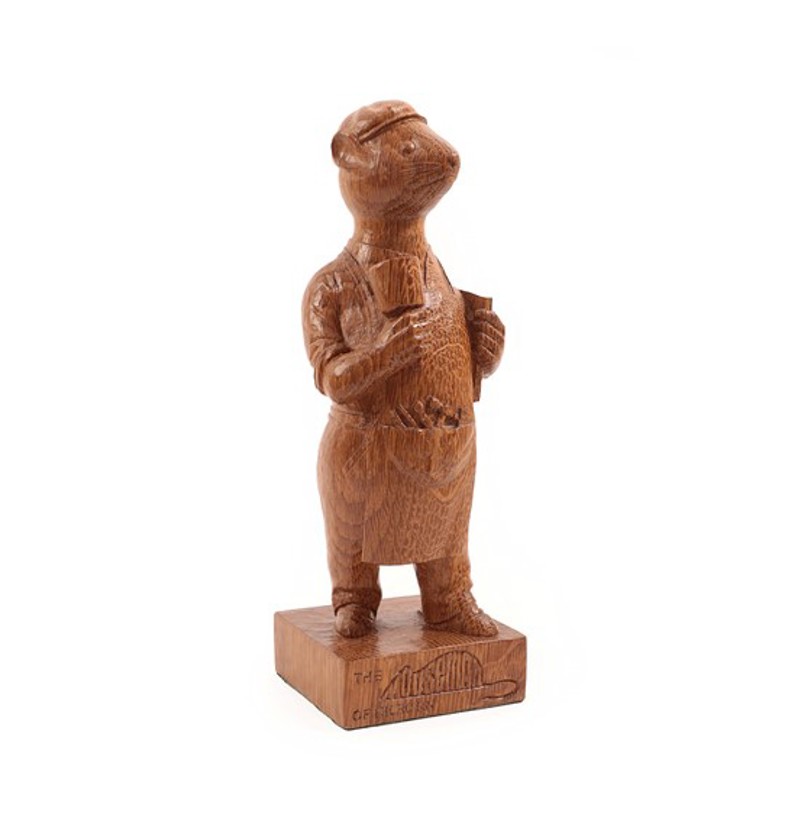 Workshop of Robert Mouseman Thompson (Kilburn): An English Oak Anthropomorphic Mouse
