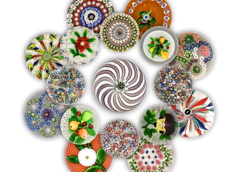 Glass Paperweights