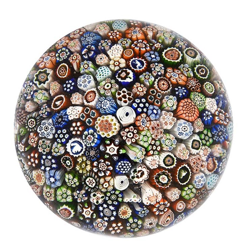 A Baccarat Close Millefiori Paperweight, circa 1847